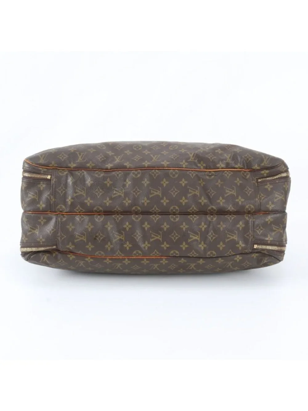 Louis Vuitton Monogram Alize de Poche Leather Boston Bag Tote